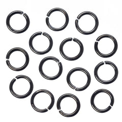 6mm Gunmetal Jump Rings 100 Grams