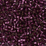 11/0 Delica Bead #1342 Silver Lined Raspberry 5.2g