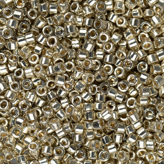 11/0 Delica Bead #1831 Duracoat Galvanized Silver 5.2g