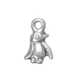Penguin Metal Charm 11x8mm 10/pk