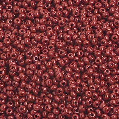 10/0 Czech Seed Beads Opaque Medium Brown 500g