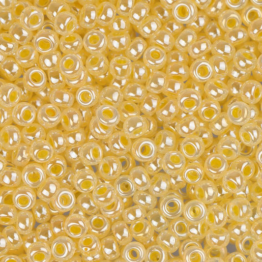 11/0 Miyuki Seed Beads #0516 Crystal Yellow 22g