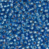 11/0 Miyuki Seed Beads #1019 Silver Lined Sapphire AB 22g