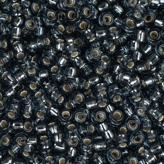 11/0 Miyuki Seed Beads #2426 Silver Lined Montana 24g
