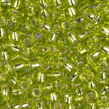 8/0 Miyuki Seed Beads #14 Silver Lined Chartreuse 22g