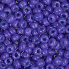 8/0 Miyuki Seed Beads #1477 Opaque Bright Purple 22g