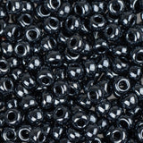 8/0 Miyuki Seed Beads #0451 Metallic Gunmetal 22g