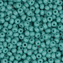 11/0 Czech Seed Beads #34910 Opaque Turquoise 23g