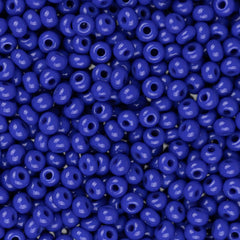 11/0 Czech Seed Beads #34922 Opaque Royal Blue 23g