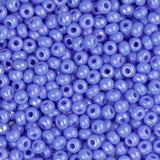 11/0 Czech Seed Beads #35059 Opaque AB Light Blue 23g