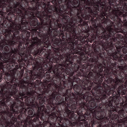 11/0 Czech Seed Beads #35073 Transparent Light Amethyst 23g
