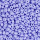 11/0 Czech Seed Beads #40008 Light Violet Dyed Solgel  23g
