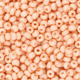 11/0 Czech Seed Beads #40009 Light Orange Dyed Solgel 23g