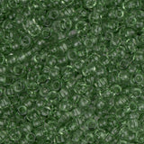 11/0 Czech Seed Beads #40012 Transparent Light Green 23g
