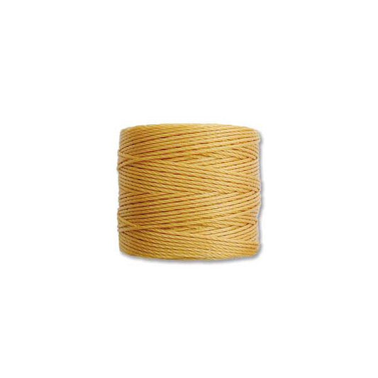 S-Lon Bead Cord .5mm Marigold 77yd Spool