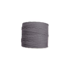 S-Lon Bead Cord .5mm Grey 77yd Spool