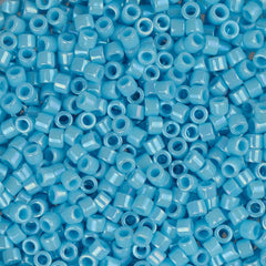 11/0 Delica Bead #0215 Opaque Light Blue AB 5.2g