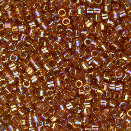 11/0 Delica Bead #1241 Marigold Transparent AB 5.2g