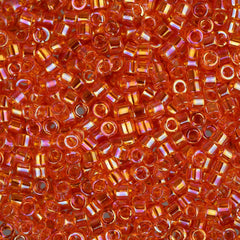 11/0 Delica Bead #0151 Tr Light Orange AB 5.2g