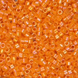 11/0 Delica Bead #1573 Orange Mandarin Opaque AB 5.2g