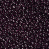 11/0 Czech Seed Beads #01003 Transparent Amethyst 23g