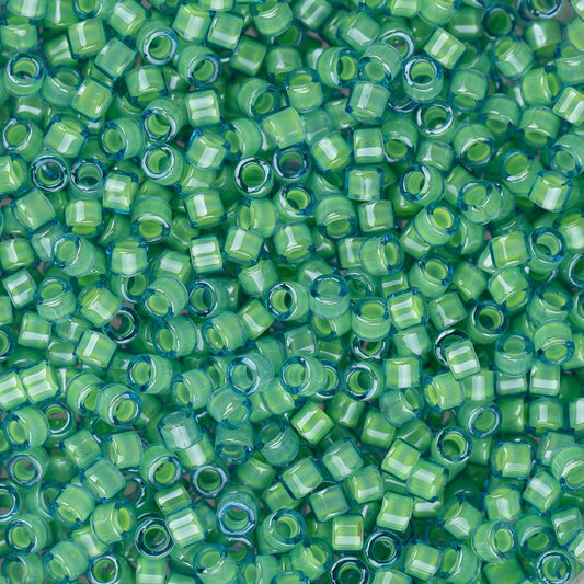 11/0 Delica Bead #2053 Light Turquoise Luminous Neon 5.2g