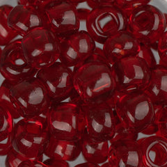 2/0 Czech Seed Beads #081 Transparent Ruby 22g