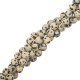 Dalmation Jasper Beads 6mm Round (Natural) 15-16" Strand