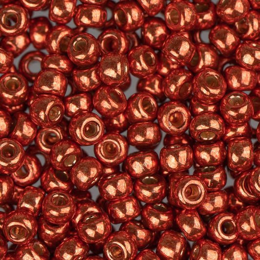 8/0 Miyuki Seed Beads #4208 Duracoat Berry 22g