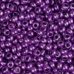 10/0 Czech Seed Beads #2296V Metallic Purple 22g