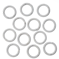 *6.5mm White Jump Rings 100 Grams