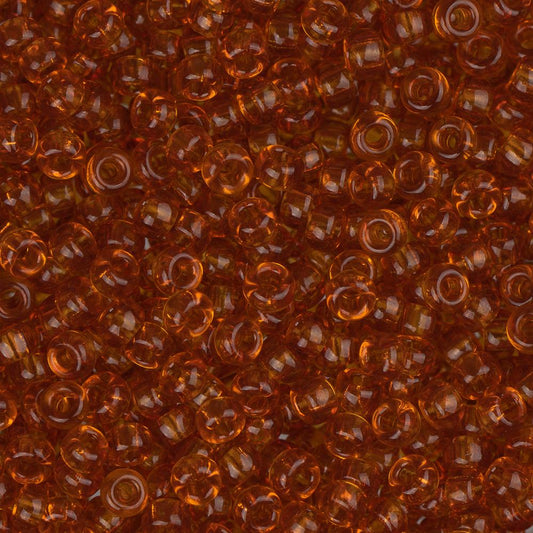 11/0 Miyuki Seed Beads #0133 Transparent Topaz 22g