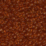 11/0 Miyuki Seed Beads #0133 Transparent Topaz 22g