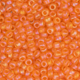 11/0 Miyuki Seed Beads #0138FR Orange AB Matte 22g