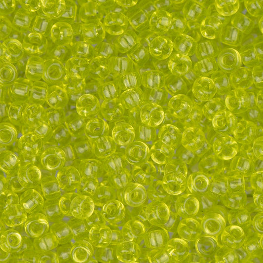11/0 Miyuki Seed Beads #0143 Transparent Chartreuse 22g