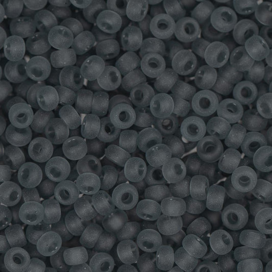 11/0 Miyuki Seed Beads #0152F Grey Matte 22g