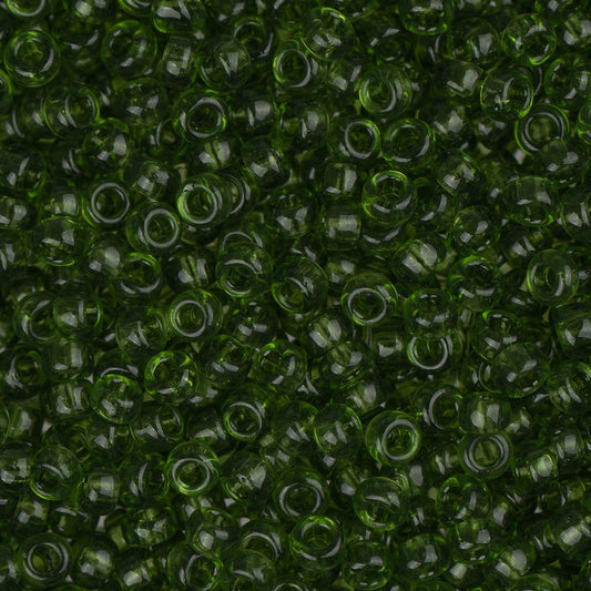 11/0 Miyuki Seed Beads #0158 Transparent Olive 22g