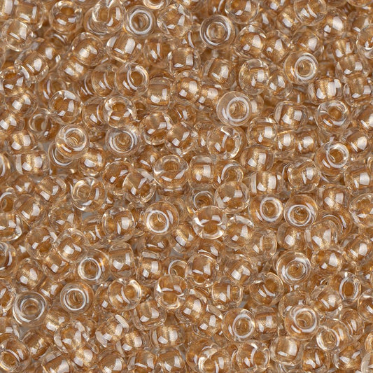 11/0 Miyuki Seed Beads #0234 Gold Lined Sparkled Metallic 22g