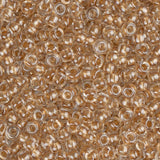 11/0 Miyuki Seed Beads #0234 Gold Lined Sparkled Metallic 22g