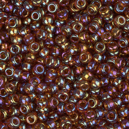 11/0 Miyuki Seed Beads #0257 Topaz AB 22g