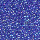 11/0 Miyuki Seed Beads #0353 Blue Violet Lined AB 22g