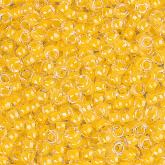 11/0 Miyuki Seed Beads #1121 Luminous Neon Sun Glow 22g
