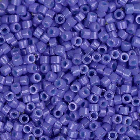 11/0 Delica Bead #0661 Opaque Bright Purple 50g Bag