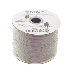 Flat Silver Shawl Fringe 244yd Spool