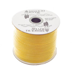 Flat Yellow Shawl Fringe 244yd Spool