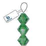Preciosa Bicone 3mm Peridot 5" Strand