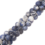 8mm Sodalite (Natural) Beads 15-16" Strand