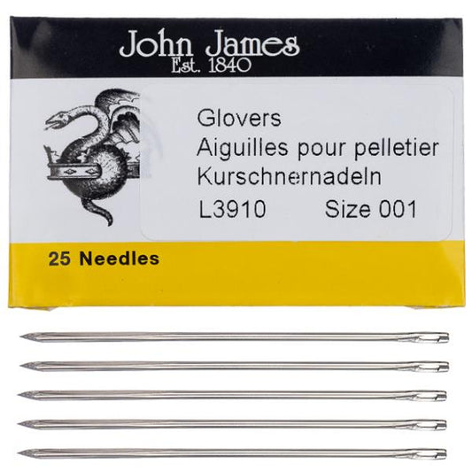 John James Glovers #1 Needles 25/pk