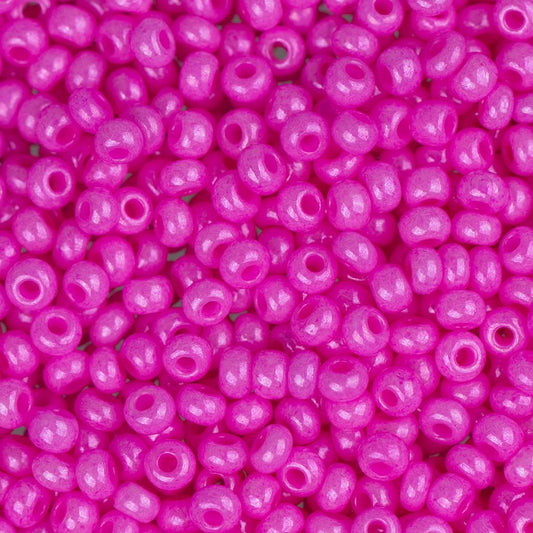 11/0 Czech Seed Beads #35001B Opaque Rose 250g