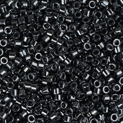 11/0 Delica Bead #0001 Gunmetal 5.2g